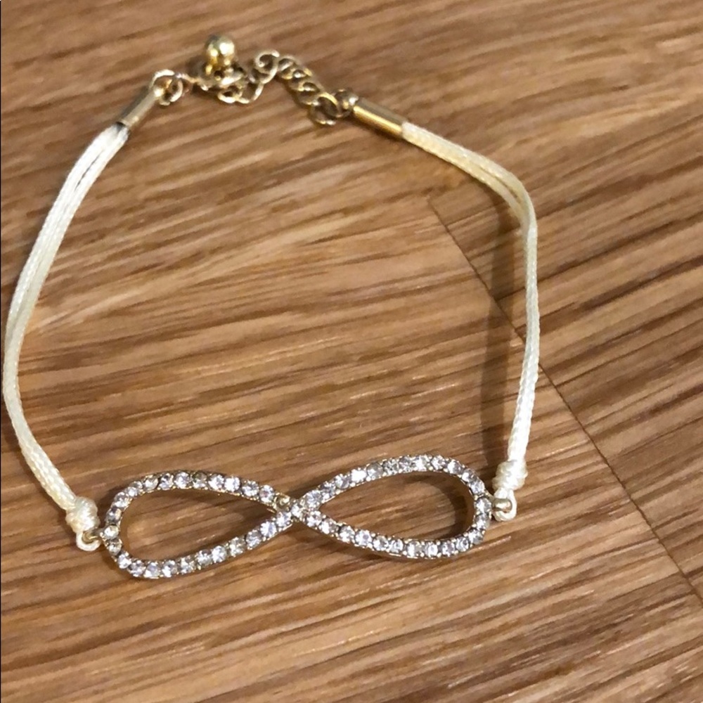 Glitter Infinity Bracelet